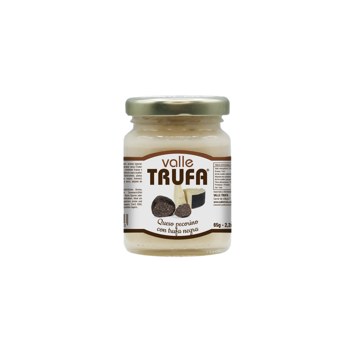 Queso pecorino con trufa negra - Valle Trufa Mallorca