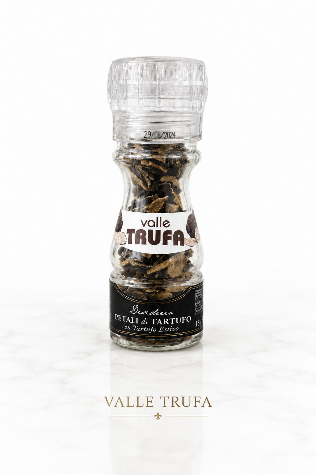 Risotto cremoso con trufa negra deshidratada