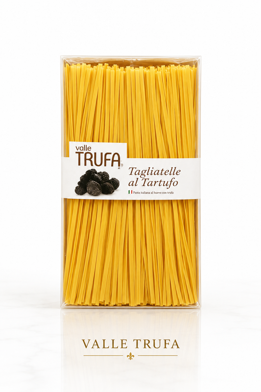 Pasta con trufa negra al burro fuso
