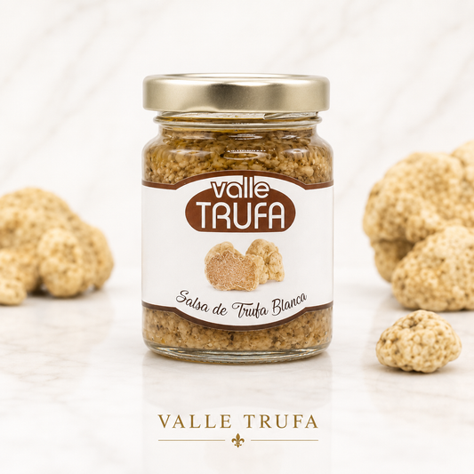 Huevos poché con salsa de trufa blanca