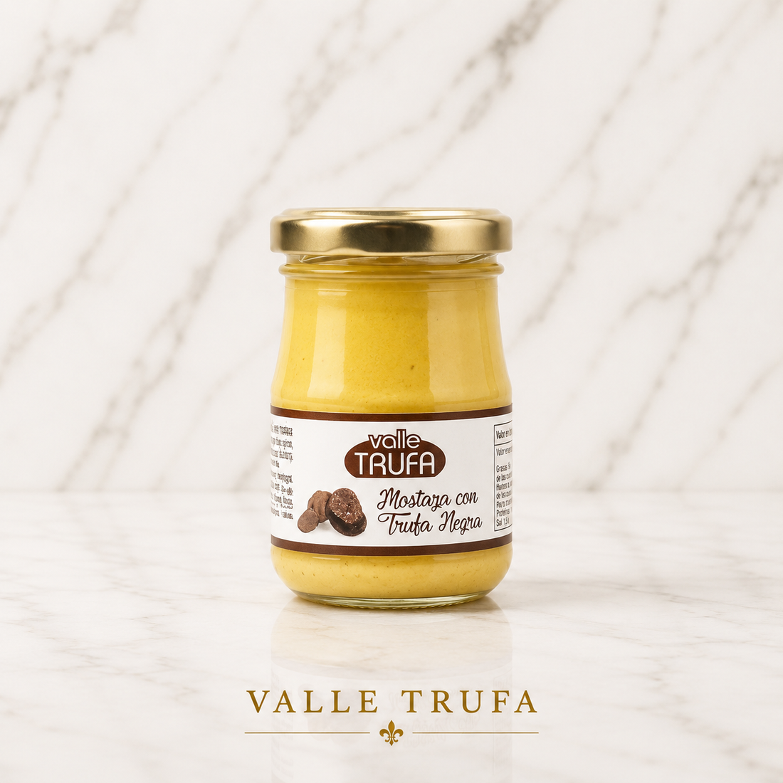 Solomillo con salsa de mostaza y trufa negra