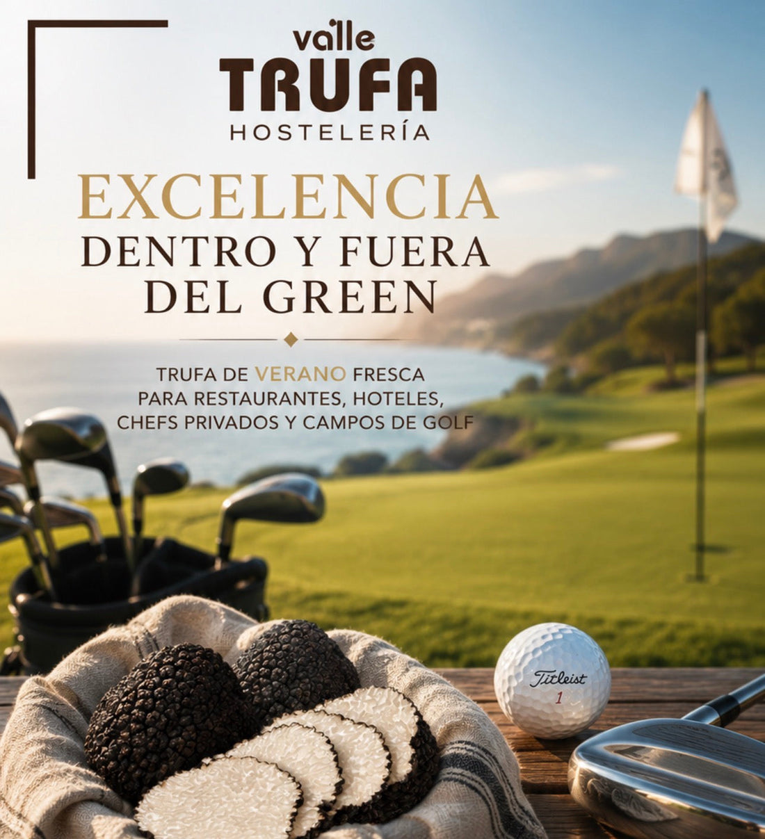 Trufa fresca premium para campos de golf en Mallorca