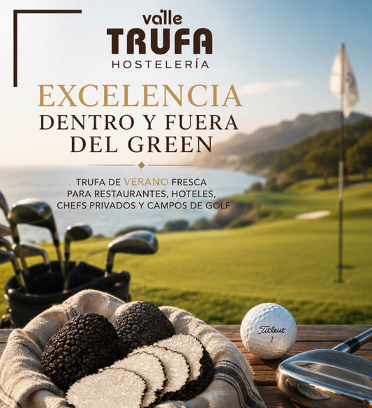 Trufa fresca premium para campos de golf en Mallorca