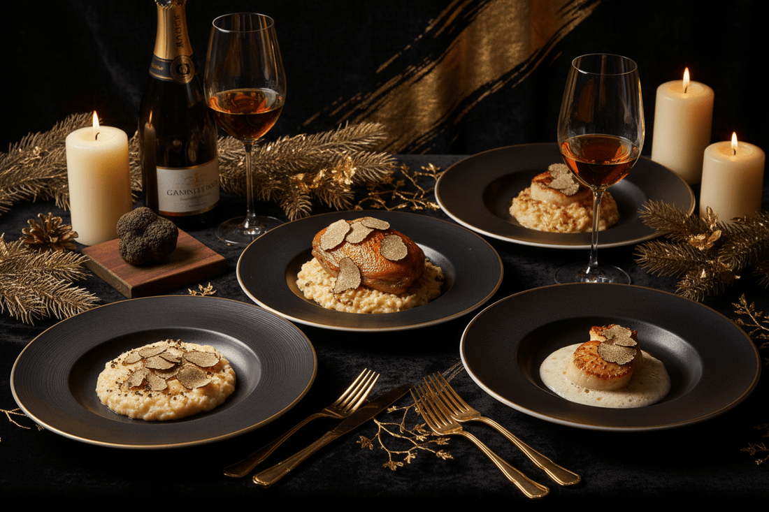 Cena de Navidad de Lujo: Menú Completo con Trufa Blanca y Negra - VALLE TRUFA MALLORCA
