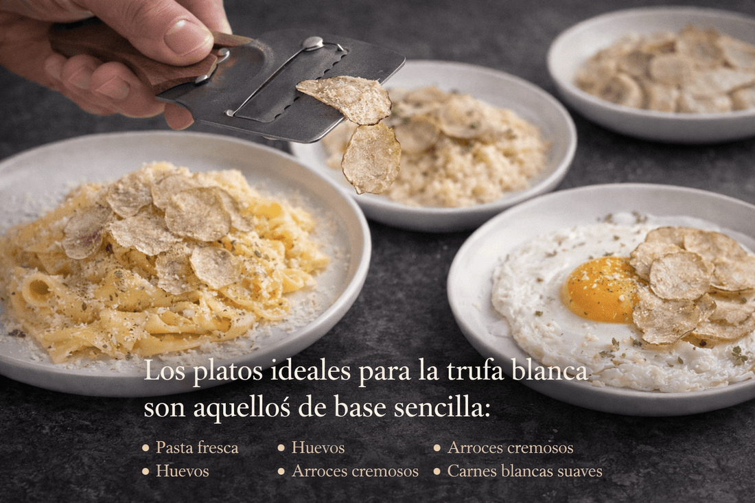 Cómo usar trufa blanca fresca en alta cocina (sin errores) - VALLE TRUFA MALLORCA