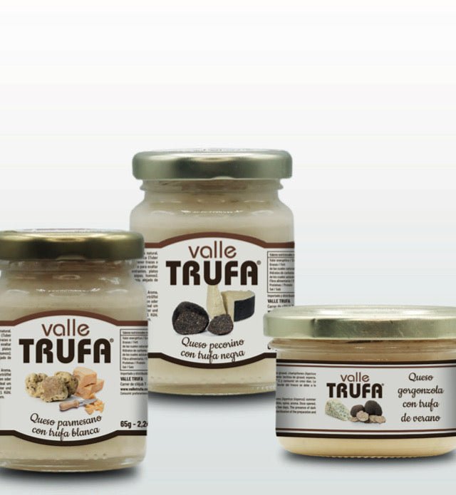 Pack Quesos con Trufa: Tres Delicias Gourmet en un Solo Regalo - VALLE TRUFA MALLORCA