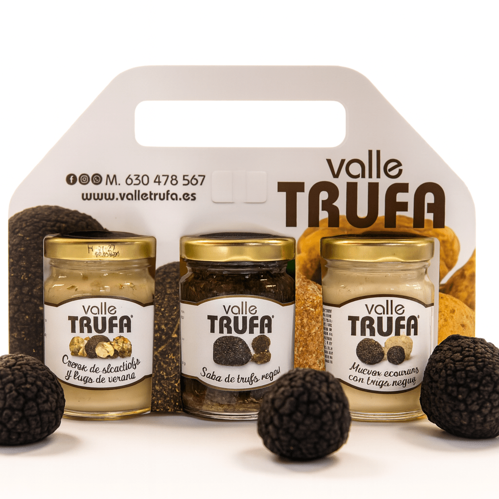 Pack Trufa Negra: El Regalo Gourmet Definitivo para Amantes del Lujo - VALLE TRUFA MALLORCA
