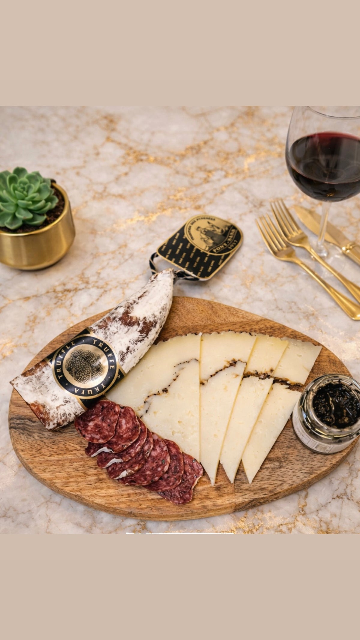 Longaniza con Trufa Negra Premium - Embutido Gourmet Artesanal