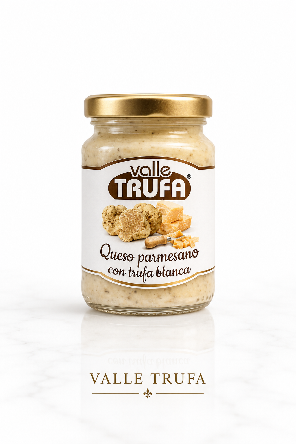Queso con trufa-parmesano trufa blanca