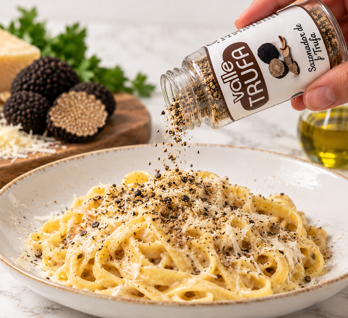 Condimento de Trufa Negra Premium - Gourmet Artesanal