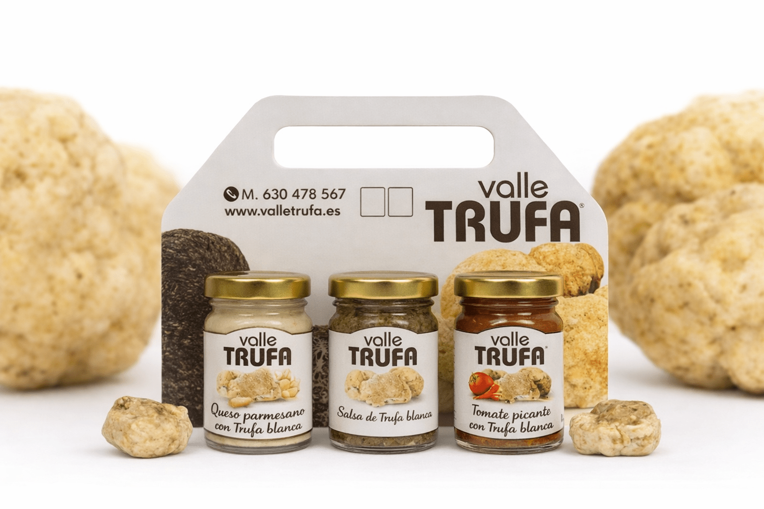 Pack trufa blanca 3 unidades - VALLE TRUFA MALLORCA