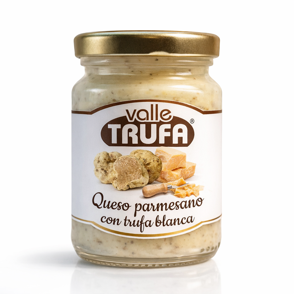 Queso Parmesano con Trufa Blanca Valle Trufa